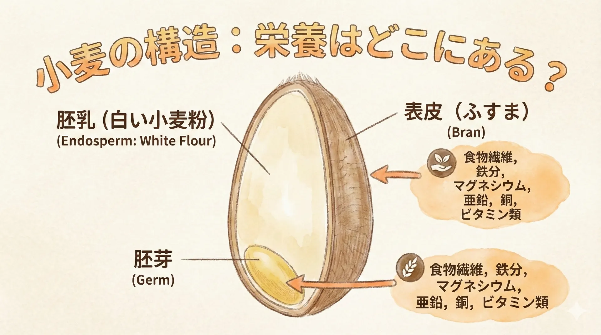 腸が変われば肌も変わる!お腹のお掃除屋「小麦ふすま」で始める究極のインナーケア